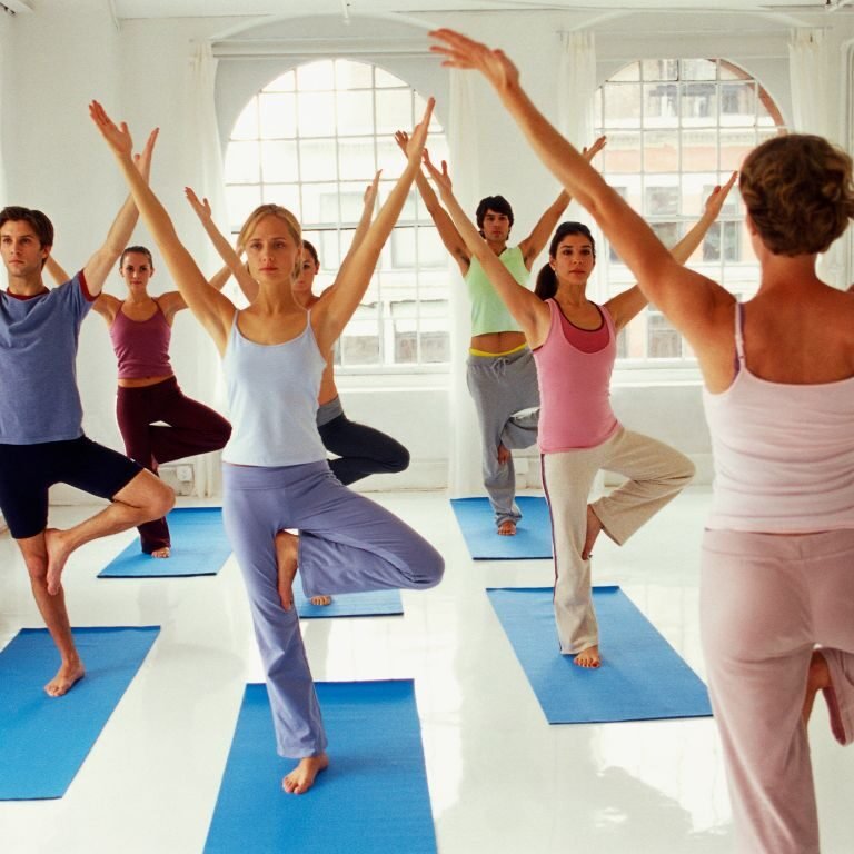 Yoga class